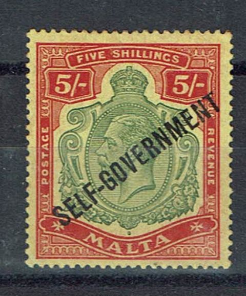 Image of Malta SG 113e LMM British Commonwealth Stamp